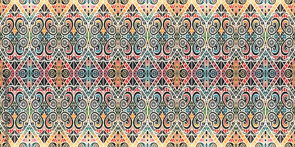 seamless pattern with colorful ribbons seamless pattern with colorful ribbons