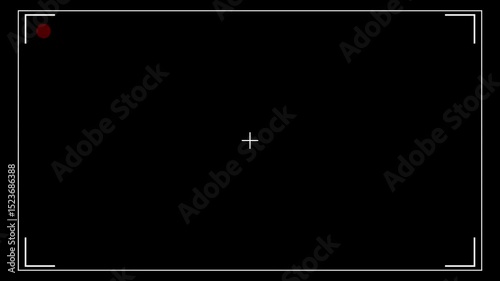 ビデオカメラの録画中画面