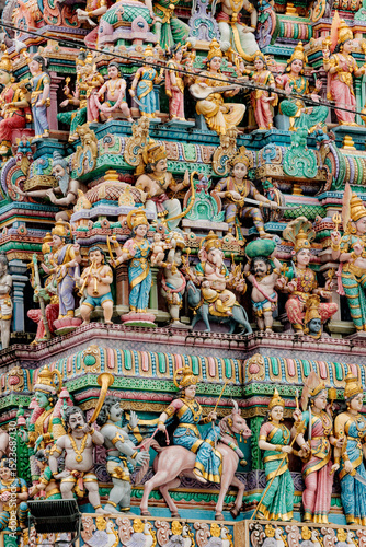 Entrance of Sri Thendayuthapani Temple - Singapore