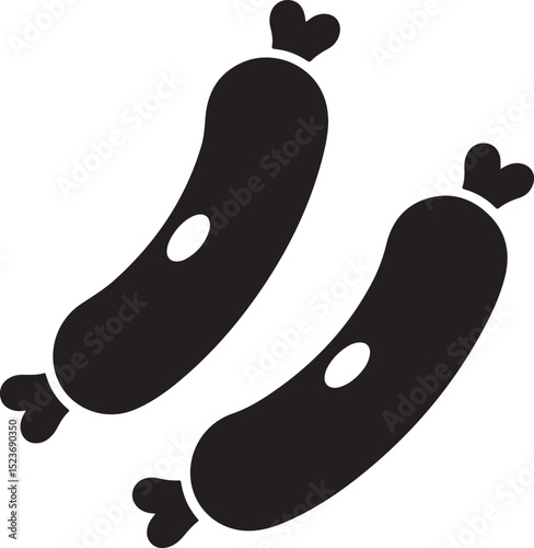 Hot dog with ketchup & mustard

Hot dog with steam lines (to show it's hot)

Silhouette style or line art style

Cute cartoon version for kids menu