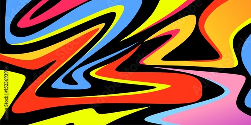abstract art background with flowing style color