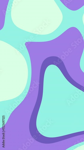Abstract purple and blue waves design, suitable for backgrounds, printed materials, digital art, and website graphics. Versatile and vibrant.
