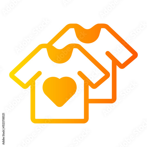 shirt gradient icon