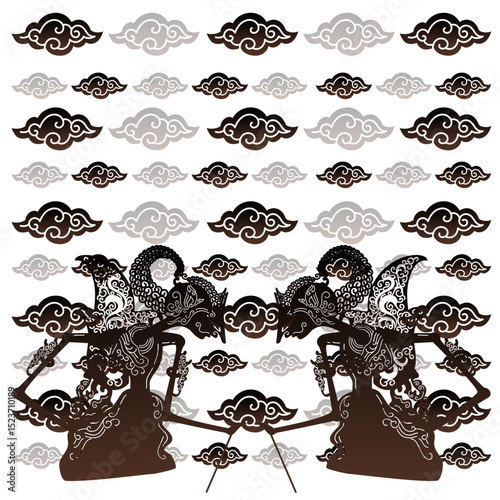 abstract cutline style background design