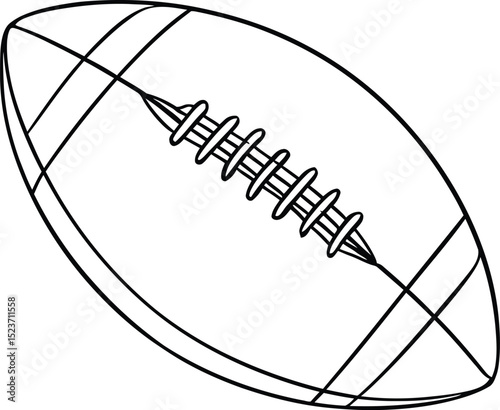 High quality photo of football ball icon.