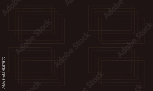 Luxury Black abstract background design. Modern wavy line pattern in golden colors. Premium stripe texture for banner, business background wallpaper.3d geometric Dark horizontal vector template, eps10