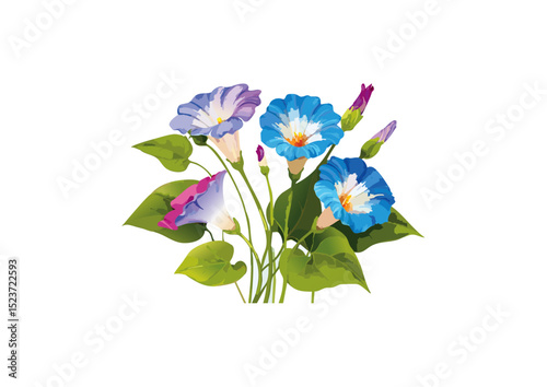  Ipomoea triloba contains a variety of chemical compounds, including alkaloids, flavonoids, and glycosides.  These compounds may contribute to the plant's medicinal properties and its ecological inter