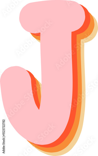 Soft Pastel 3D Alphabet and Numbers
