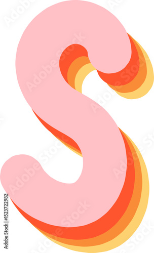 Soft Pastel 3D Alphabet and Numbers