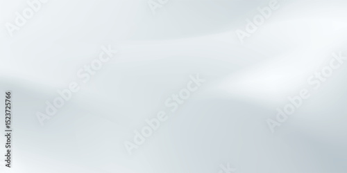 Abstract white gradient background texture, grey scene smoke or fog pattern. Cloud mood. Nature concept. Empty space. vector eps10