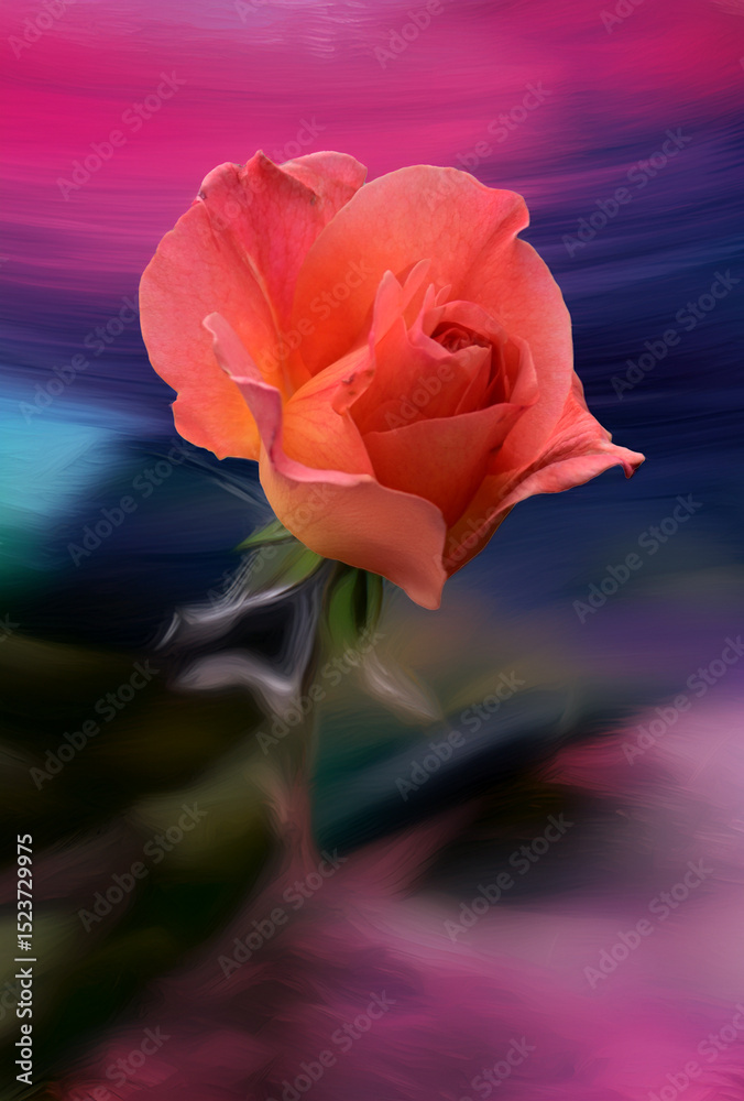 Fototapeta premium Rose 6