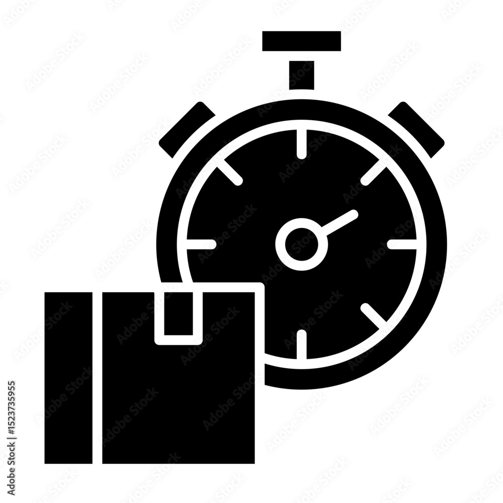 Obraz premium Just-In-Time Icon Element For Design 