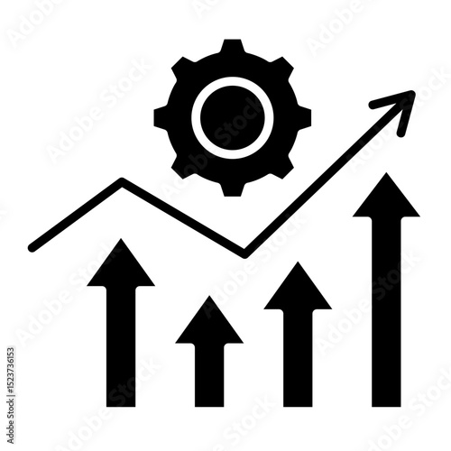 Optimization Arrows  Icon Element For Design	