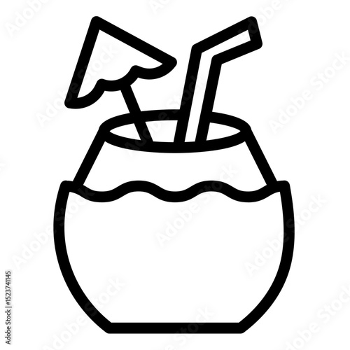Refreshing Summer Coconut Drink