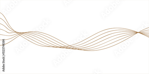 abstract background with waves