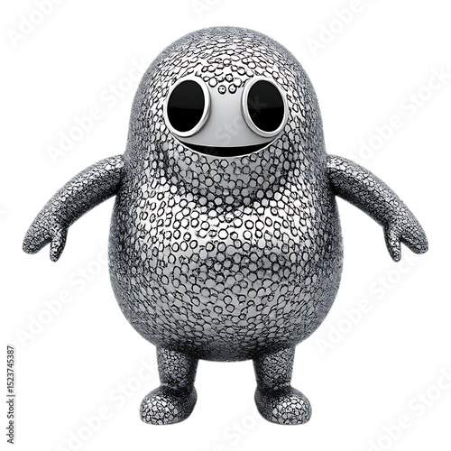 Shiny Metallic Creature