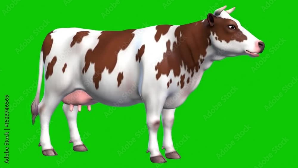 cartoon of a cow against green background suitable for childrens books, farmrelated designs, educational materials, and agriculturethemed projects. cartoon of a cow against green background suitable for childrens books, farmrelated designs, educational materials, and agriculturethemed projects.