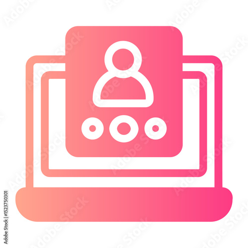 video call gradient icon