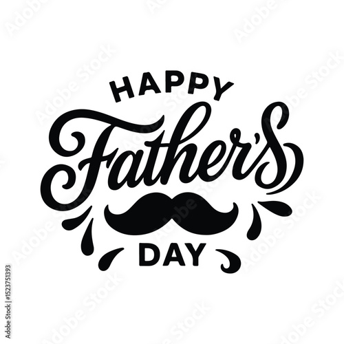 Happy Father's Day Calligraphy
