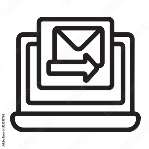 email line icon