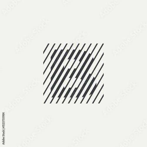 B logo line 