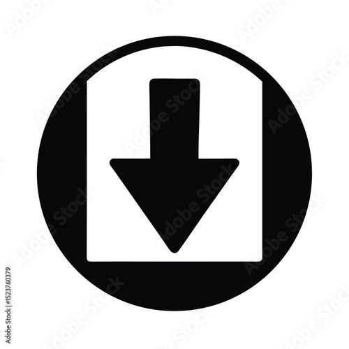 Download Arrow Icon Vector Illustration