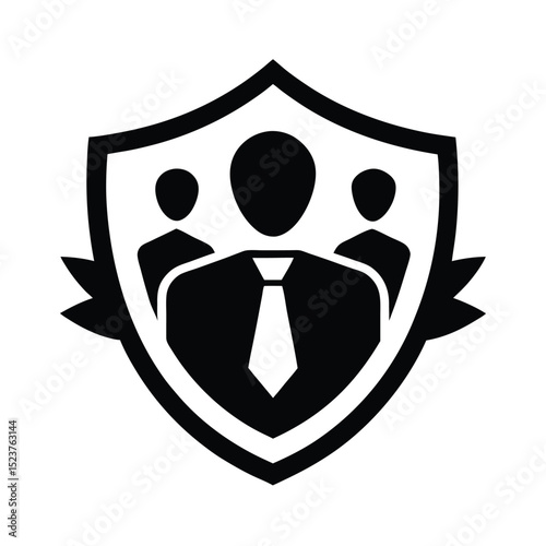 HR Policy Icon Vector Illustration