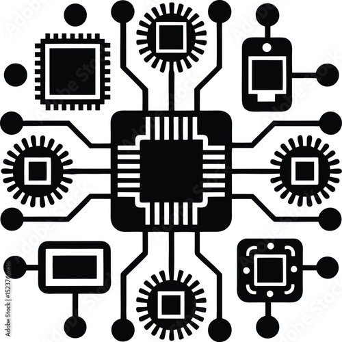 electronic-processors--microprocessor--circuit-boa (4).eps