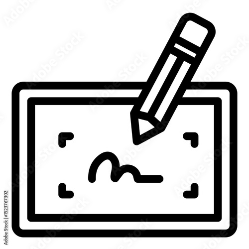 Digital Signature on Tablet