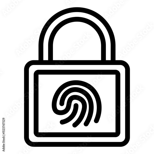 Secure Fingerprint Access Padlock