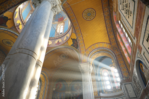 Light rays in ortodox rample.