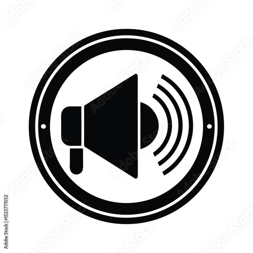 Volume Control Icon Vector Illustration