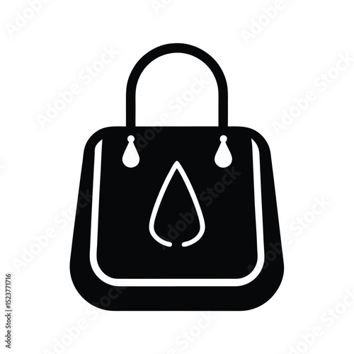 Weatherproof Bag Icon Vector Illustration