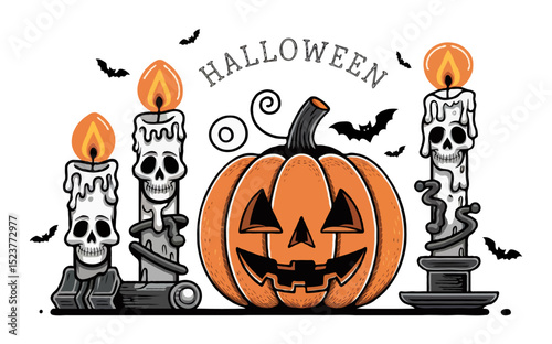 Beautiful Creative Halloween Vector Unique Designs