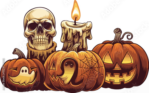 Beautiful Creative Halloween Vector Unique Designs