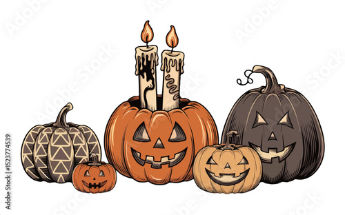 Beautiful Creative Halloween Vector Unique Designs