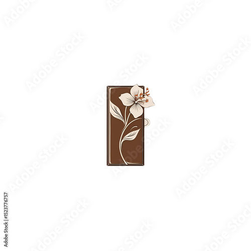 flower and chocolate logo