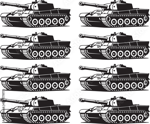 "Tank Silhouette Vector | Military Vehicle Clipart"

"Army Tank SVG | War Machine Silhouette Design"

"Battle Tank Illustration | Combat Vehicle Vector"

"Military Tank Outline | War Equipment Clipart