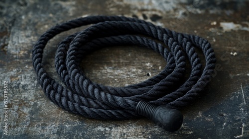 A rope for tricep exercises.
