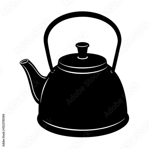 kettle isolated on white background