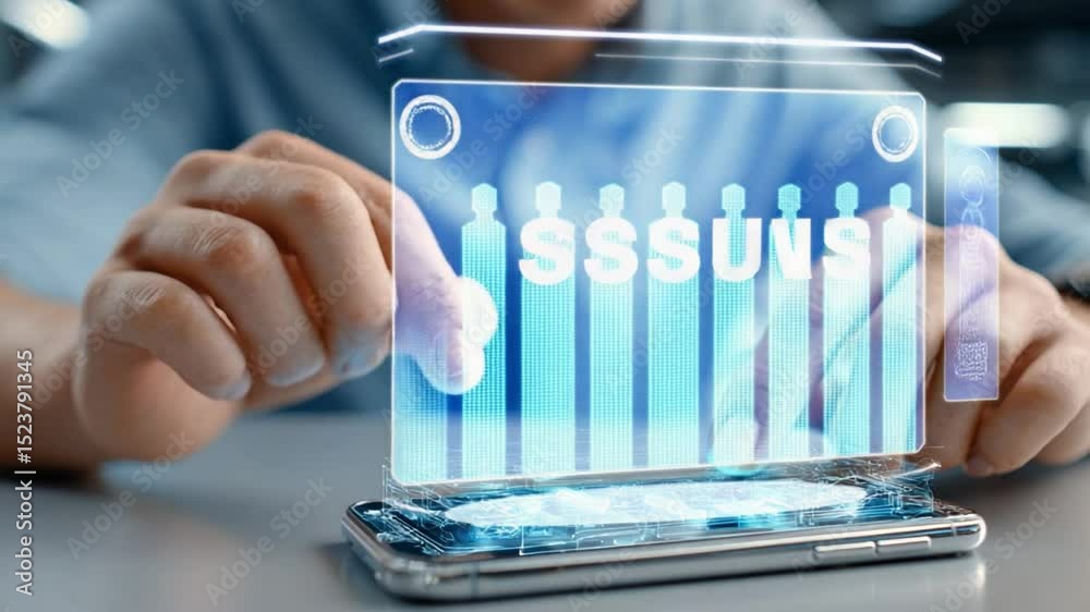 Digital Transformation of the Money: An abstract representation of a digital interface, visualizing monetary symbols and human figures to explore the intersection of technology, finance.