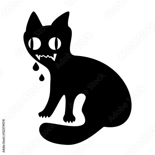 The disease or the symbol of the cat's madness