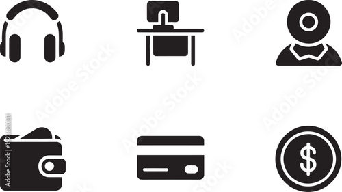 home appliances icons