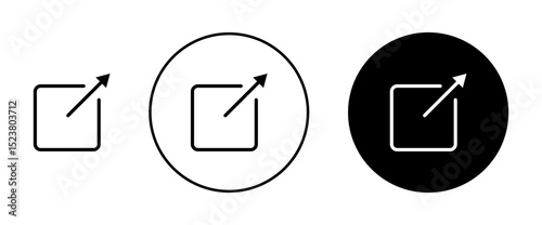 Share icon illustration vector symbol set