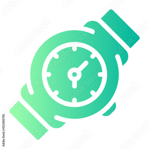 wristwatch gradient icon