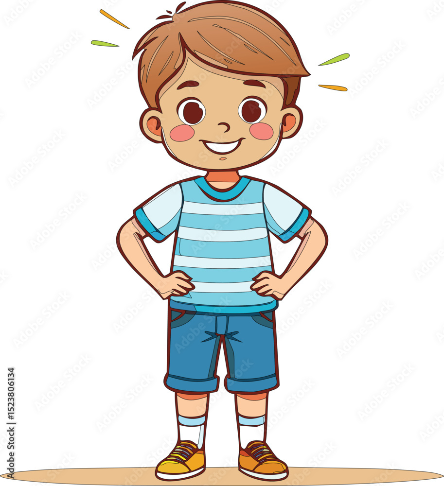 Obraz premium little boy with smile