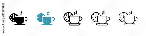 Break line icon in art style vector