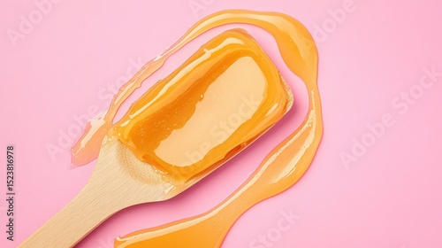 Sugar paste or thick wax honey for hair removal