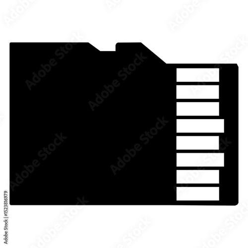 Icono de tarjeta de memoria SD