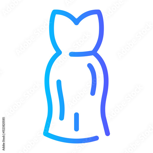 dress gradient icon